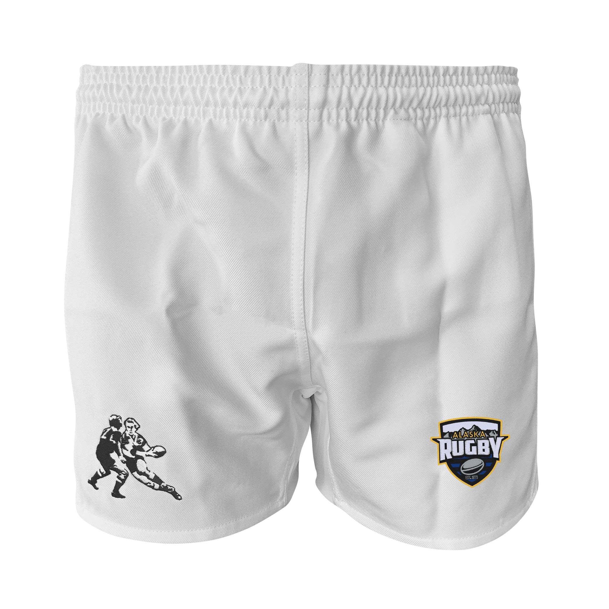 Alaska Rugby RI Pro Power Shorts - Men's High-Performance Rugby Shorts for Training & Matches - Breathable, Quick-Dry, Durable Athletic Shorts for Rugby, Gym & Outdoor Sports