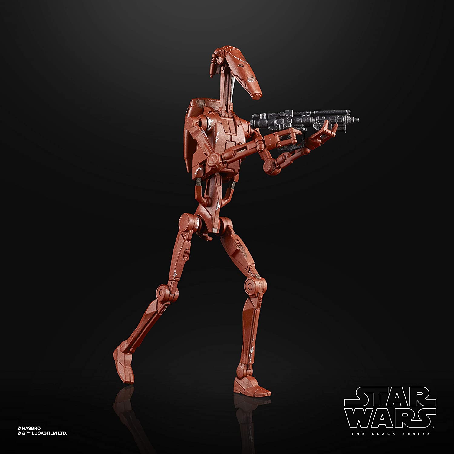 Star Wars The Black Series Battle Droid (Geonosis) 6-Inch Action Figure - Premium Collectible for Display & Role-Play Scenes