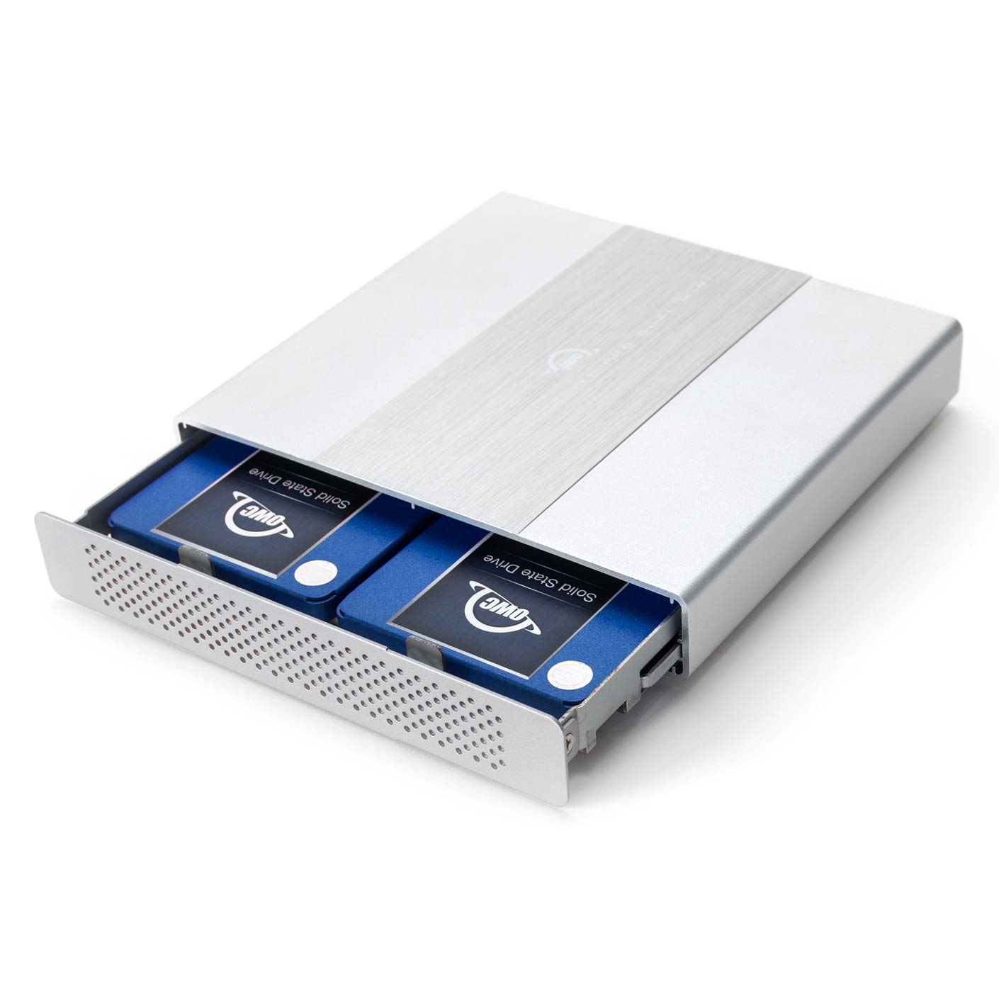 2.0TB OWC Mercury Elite Pro Dual Mini Bus Powered External Hard Drive - High-Speed Storage for Mac & PC, Backup, Editing & Creative Projects