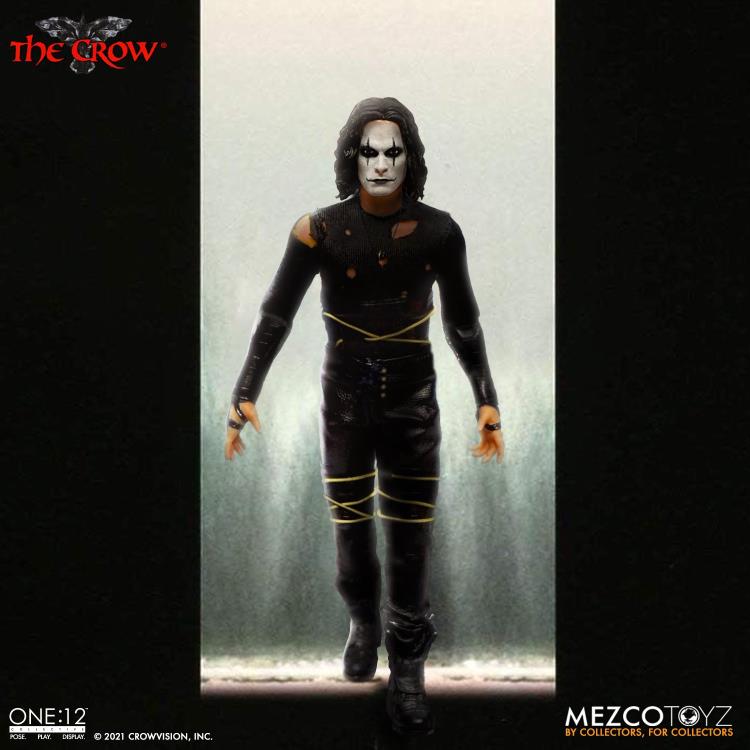 The Crow: One:12 Collective Eric Draven Action Figure - Highly Detailed Collectible for Movie Fans & Display