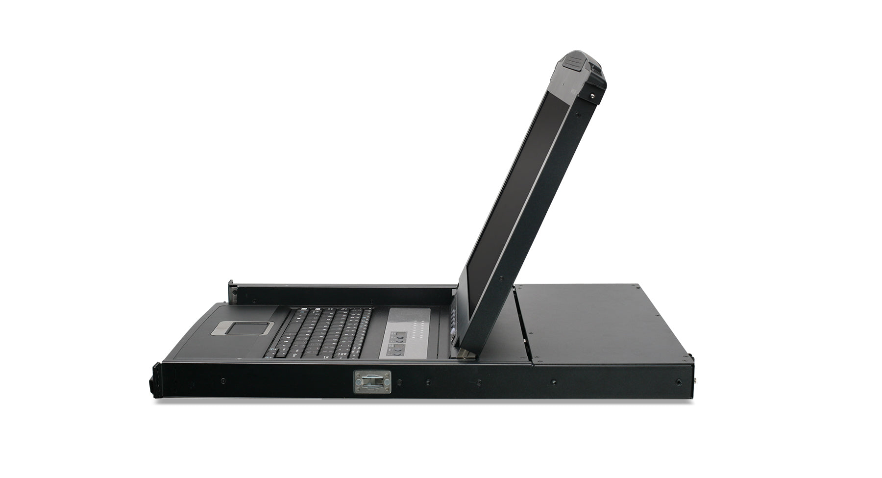 16 Port LCD KVM Switch with USB 2.0 & HDMI Cables - Multi-Computer Control for Office, Data Center & Home Workstations