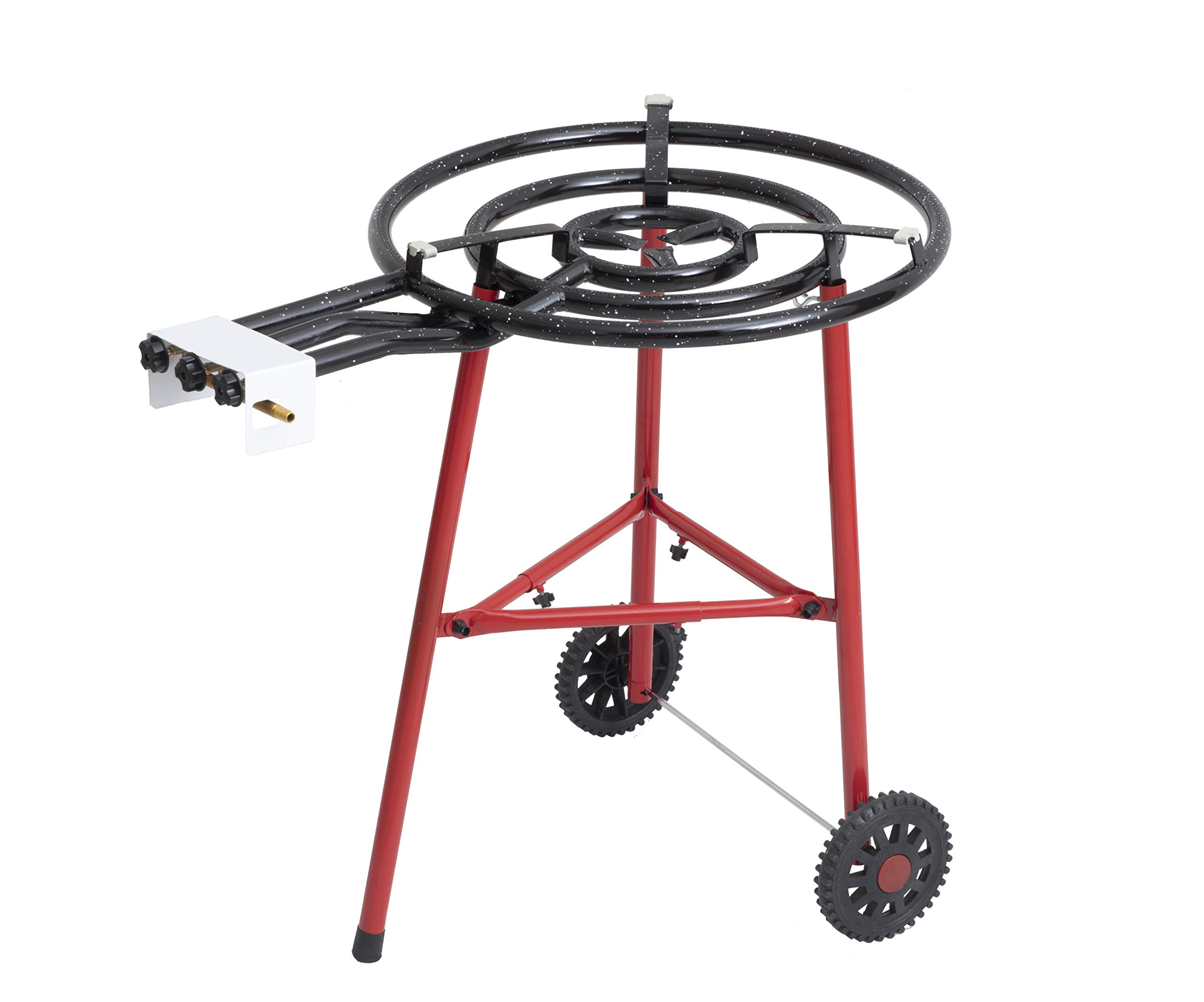 Premium Mabel Home Paella Pan Set with Burner & Stand - Complete Kit for 8, 14 & 20 Servings (26-inch for 20 Servings) - Perfect for Outdoor Cooking, Spanish Cuisine & Family Gatherings