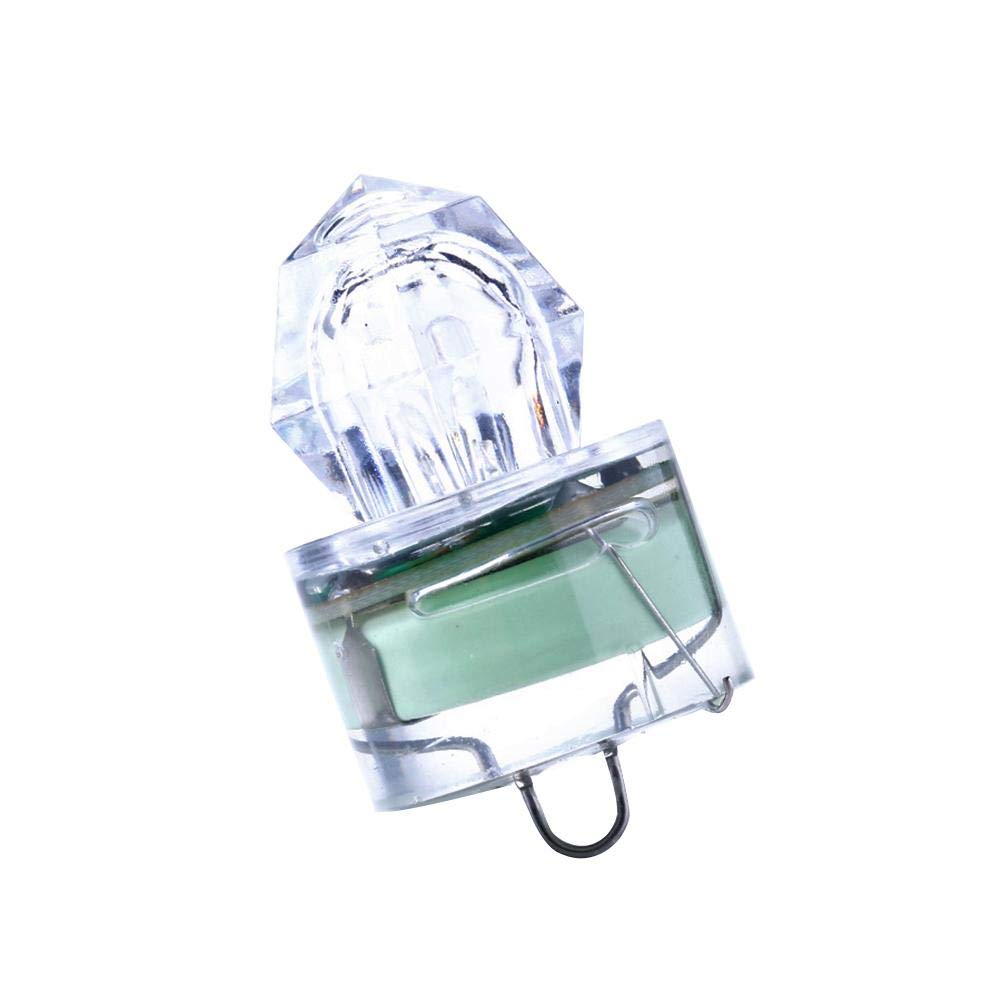 AIZHIYI Mini LED Waterproof Fishing Bait Light - Bright Underwater Lure for Deep Drop Fishing - Perfect for Night Fishing, Ice Fishing & Crabbing