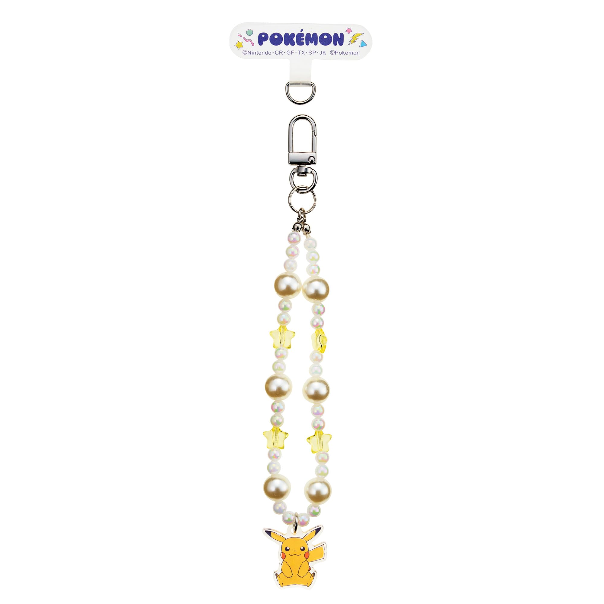 Pokemon Beaded Hand Strap - Cute Pikachu & Charms Bracelet for Kids & Adults | Perfect for Cosplay, Gifts & Everyday Wear