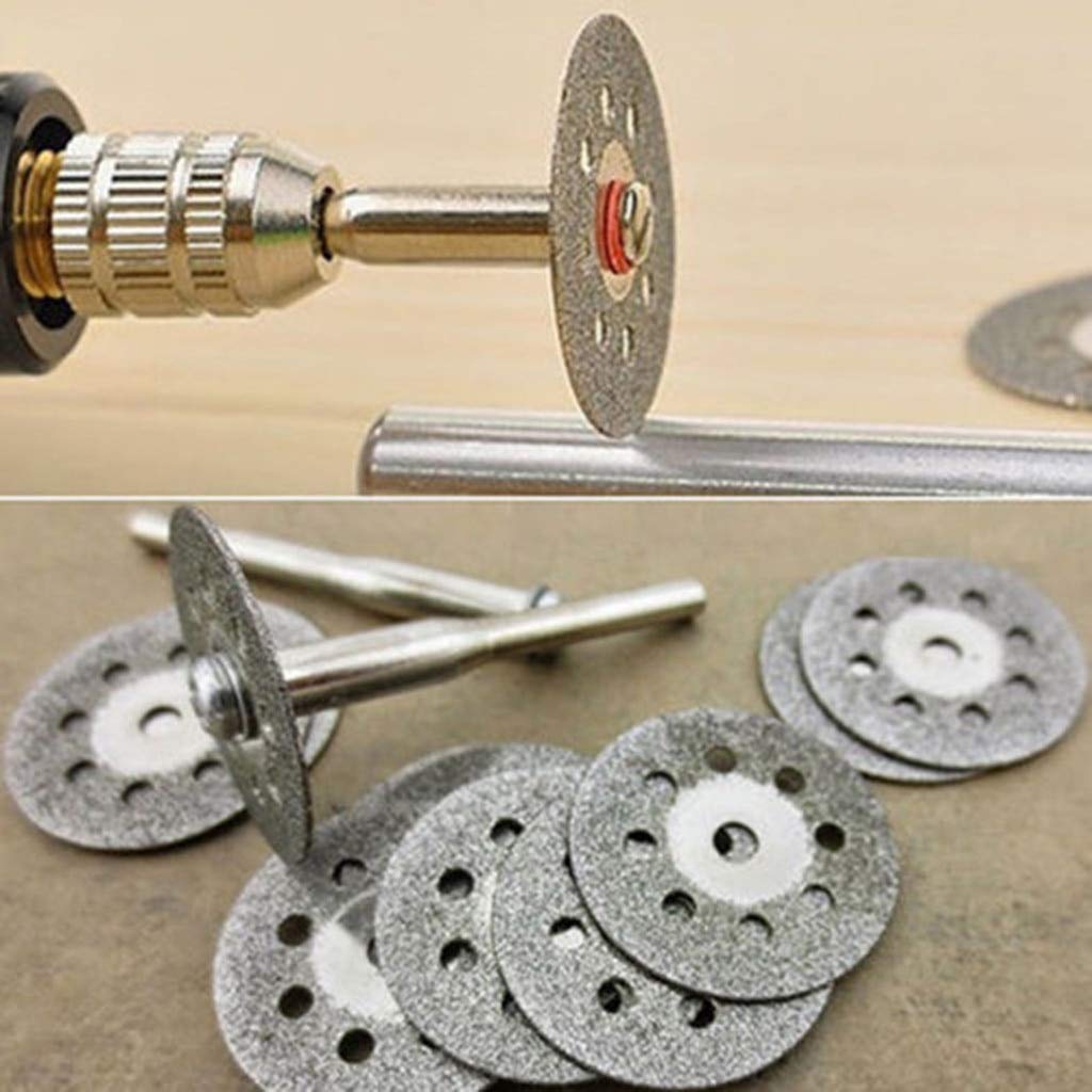 10PCS Diamond Cutting Wheel Blades Set for Metal & Tile - Fast US Shipping