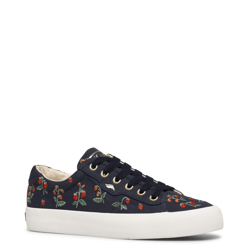 Keds Rifle Paper Company Women's Crew Kick Sneakers - Stylish & Comfortable Casual Shoes for Walking, Work & Everyday Wear
