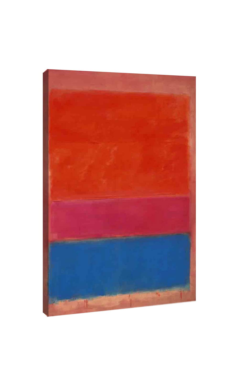 Mark Rothko Canvas Wall Art - Framed Abstract Painting for Bedroom, Living Room & Bathroom Decor (50x85cm/20x33in) | Ready to Hang Farmhouse Style Wall Decor | Perfect for Modern Homes & Office Spaces