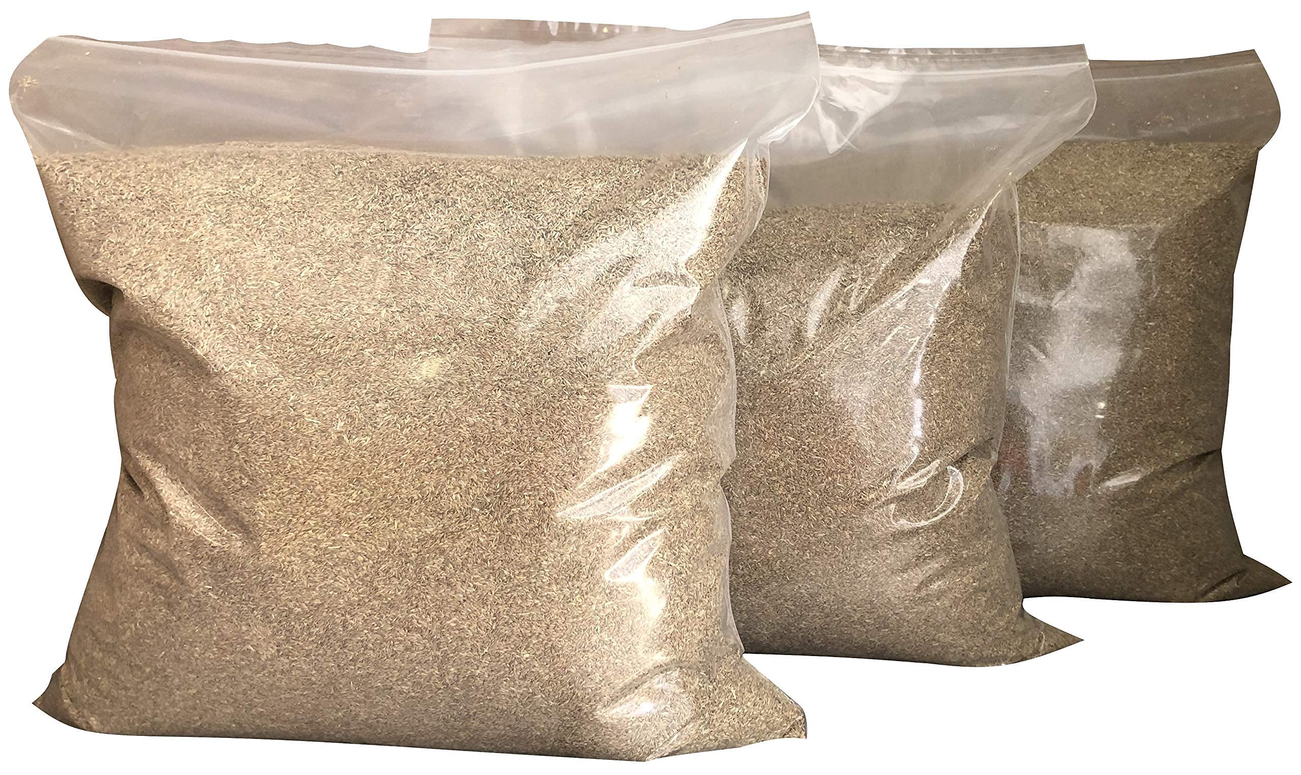 Burlingham Seeds Blue Magic Athletic Mix - 50% Kentucky Bluegrass & 50% Perennial Ryegrass | Blue TAG Certified Grass Seed (45 lbs Covers 9,000 sq ft) - Perfect for Sports Fields, Golf Courses & High-Traffic Lawns