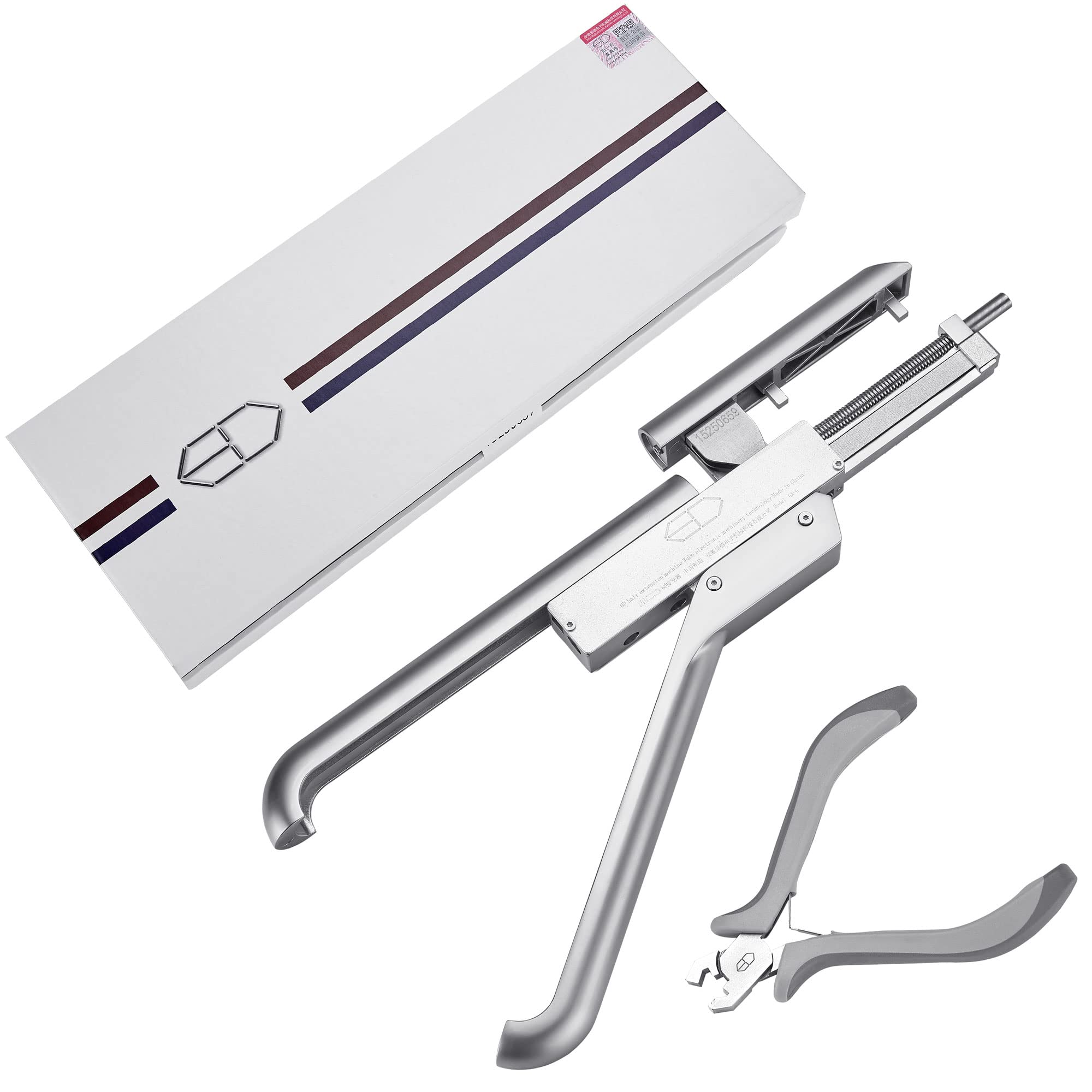 6D Hair Installation Machine - First Generation Quick Change Hair Piece for Effortless Hair Styling | Reusable Alloy Hair Bundles (10-Pack) | Perfect for Salons, Cosplay & Daily Hair Transformations