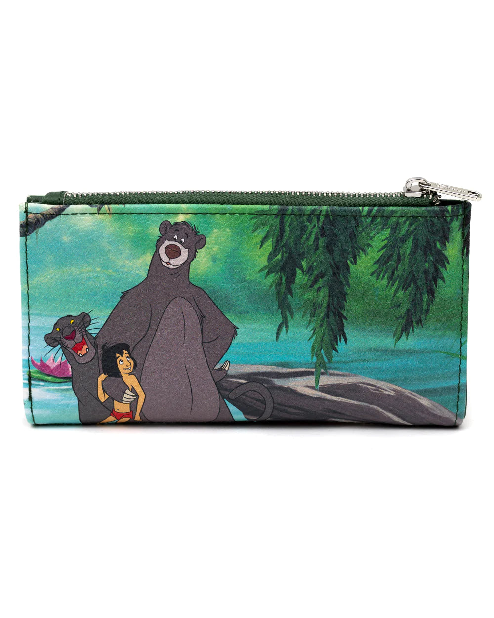 Disney The Jungle Book Wallet for Kids & Adults - Vintage Leather Bi-fold Wallet with Jungle Book Characters - Perfect for Gifts, Travel & Everyday Use