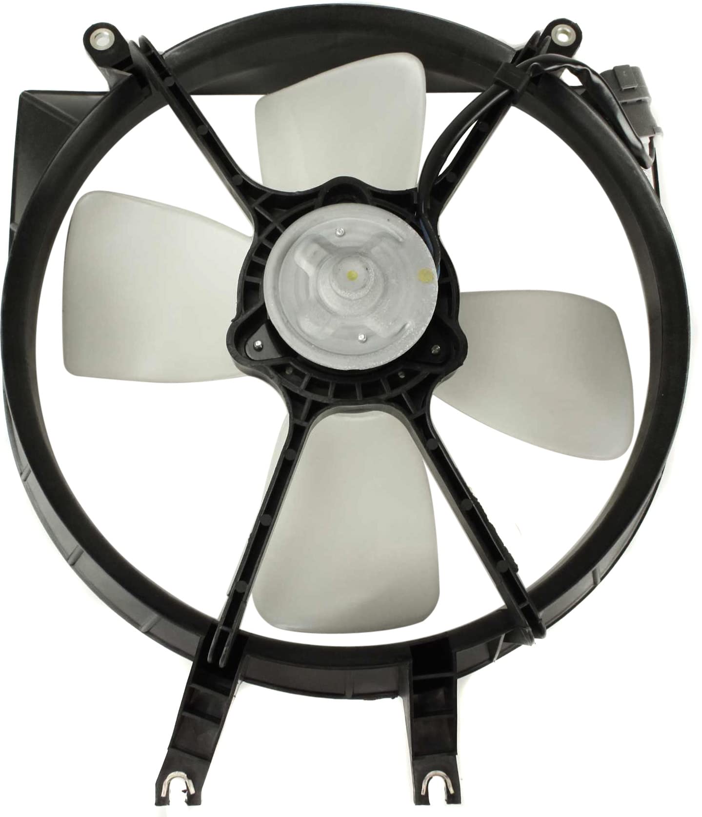 Go-Parts - Replacement Radiator Fan Assembly for Honda Civic 1999-2000 | Single Fan | Direct Fit | Durable Cooling System Part | Perfect for Engine Overheating Prevention & Summer Driving