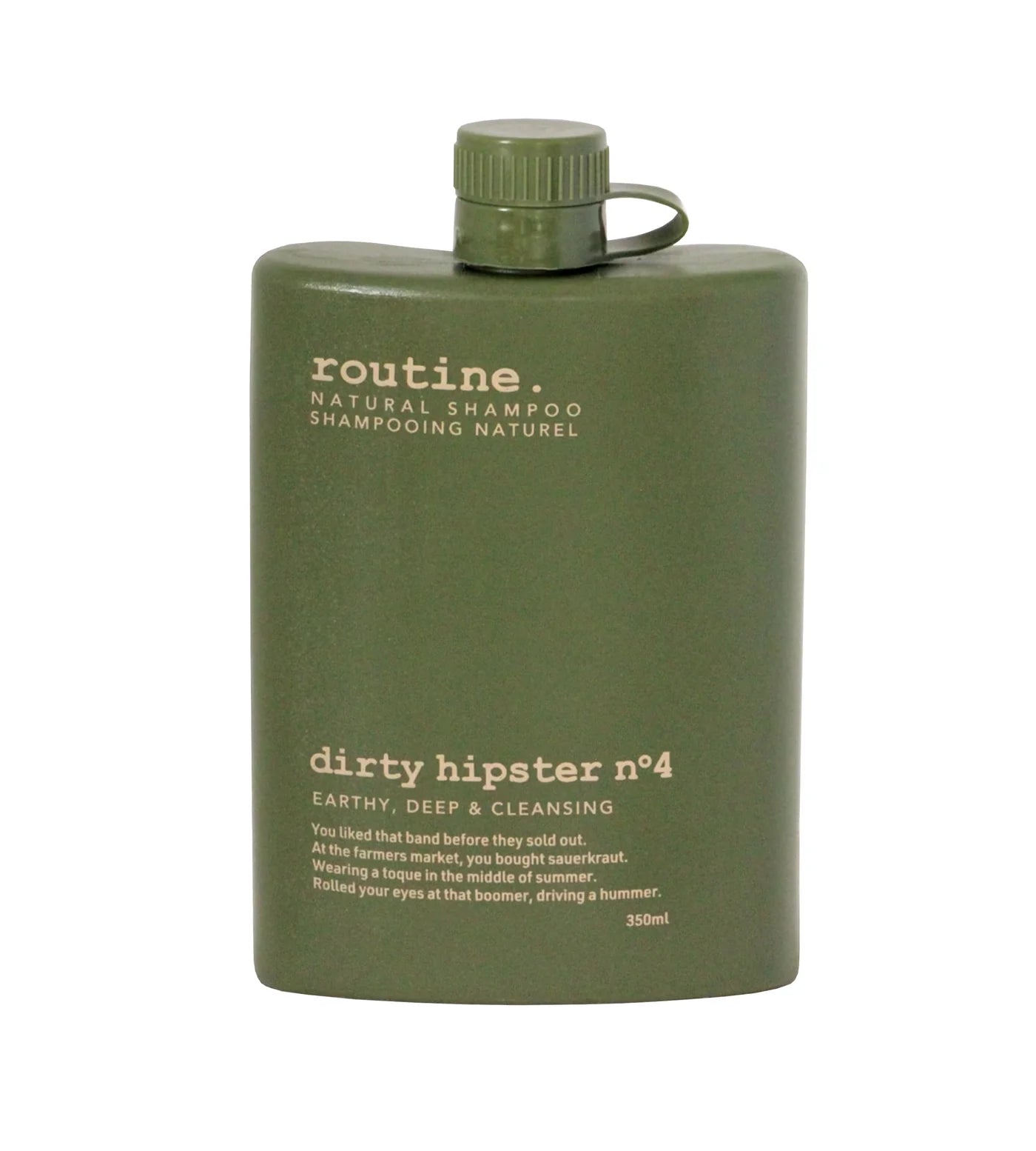 Dirty Hipster No.4 Natural Shampoo for Men & Women - Volumizing & Cleansing Hair Care with Organic Ingredients | Perfect for Daily Use & Salon-Quality Results at Home
