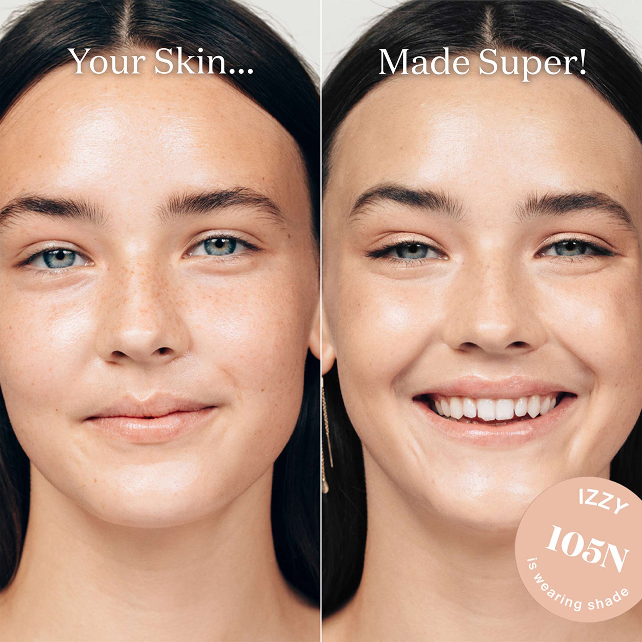 100% Mineral CC Cream with SPF 50 - Natural Sunscreen & Lightweight Foundation for Daily Coverage - Perfect for Sensitive Skin & Everyday Wear