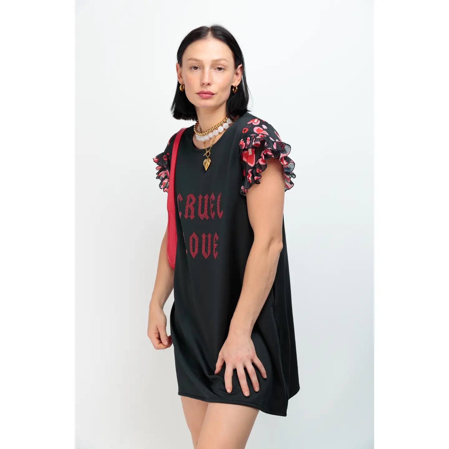 Tulip Sleeve Robe - Bold Femininity & Casual Comfort - Perfect for Lounging, Spa Days, and Relaxing at Home