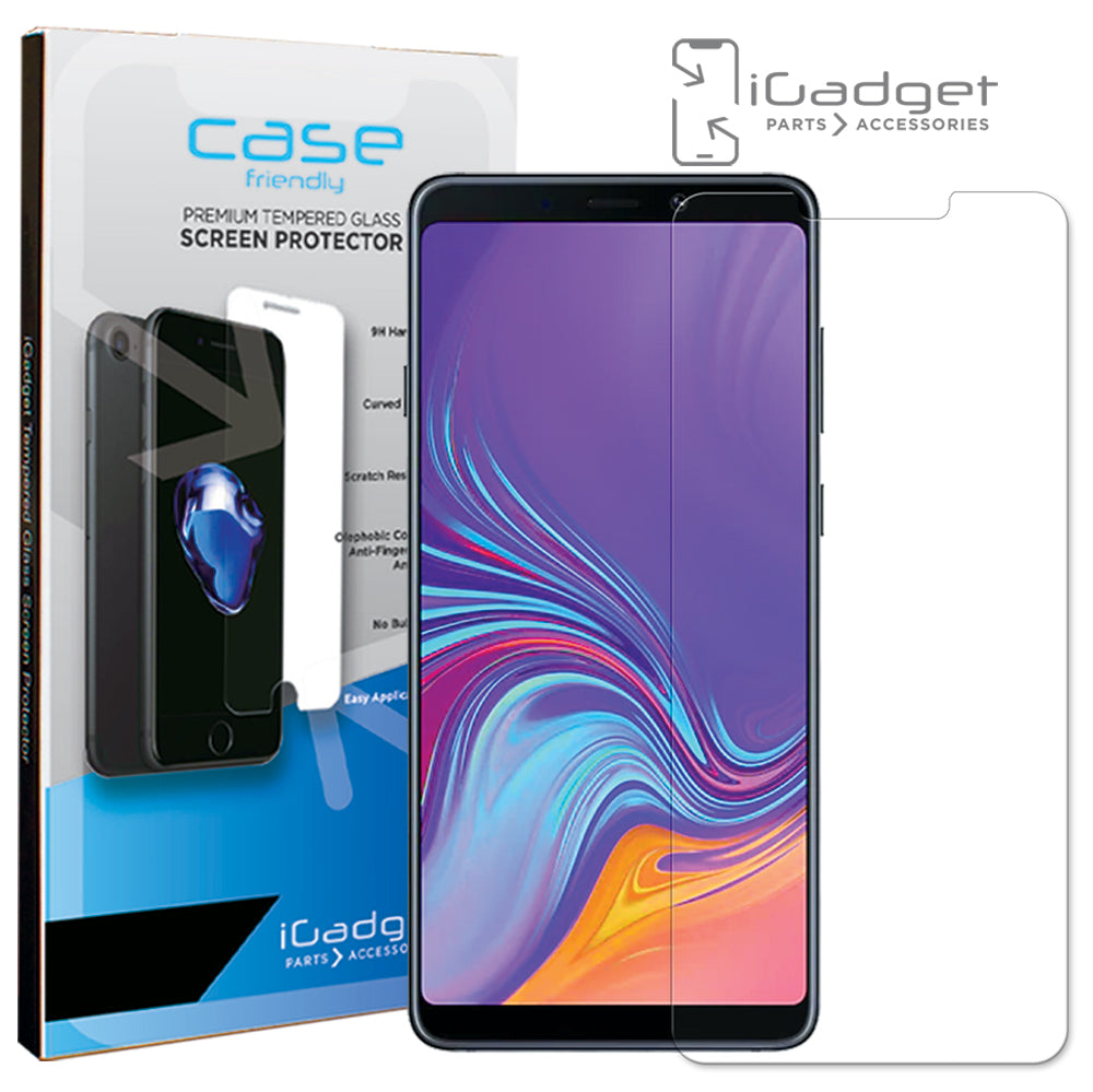 Samsung Galaxy A9 (2018) Screen Protector - Case Friendly Ultra Clear Tempered Glass Shield for Smartphone | Anti-Scratch & Bubble-Free Protection | Perfect for Daily Use, Travel & Outdoor Activities