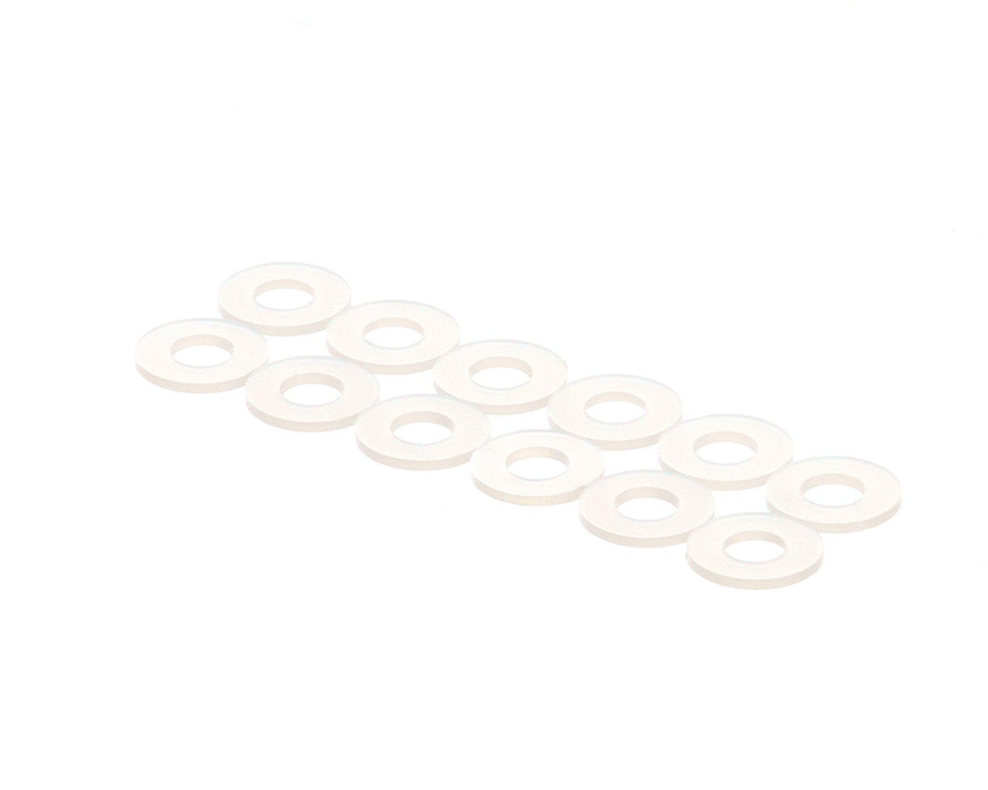 Manitowoc Ice 5573389 Flat Nylon Washer - Pack of 12 - Durable Replacement Part for Commercial Ice Machines & Refrigeration Equipment
