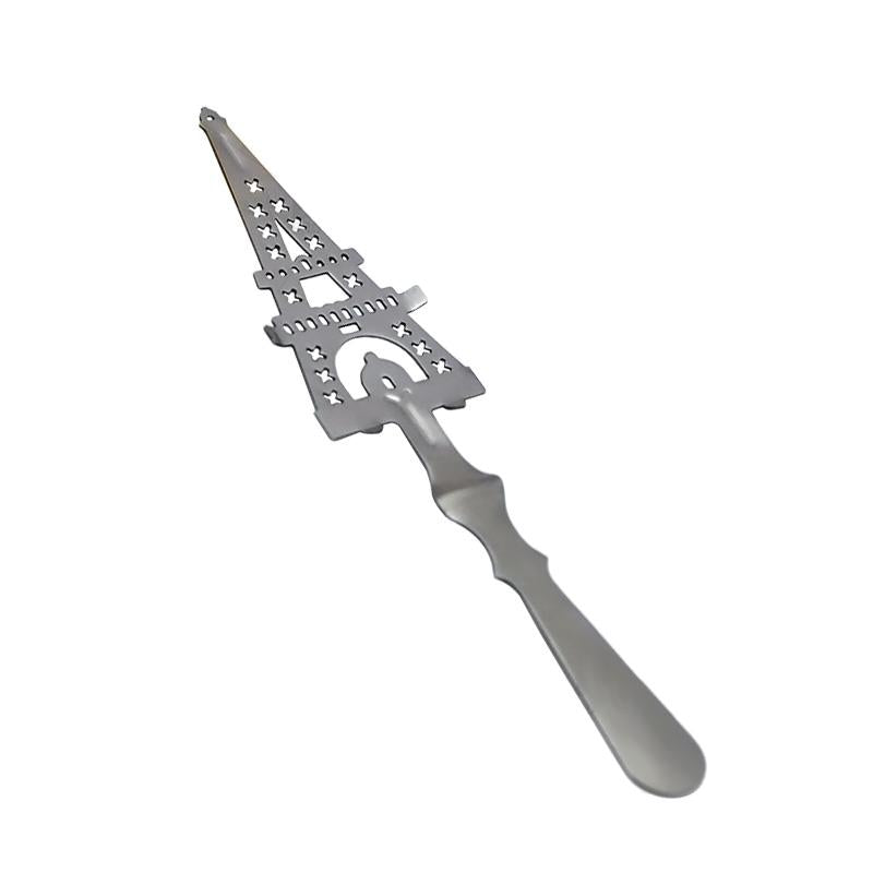 BarConic® Premium Stainless Steel Absinthe Spoon with Elegant Design - Perfect for Traditional Absinthe Dripping Rituals & Home Bar Accessories