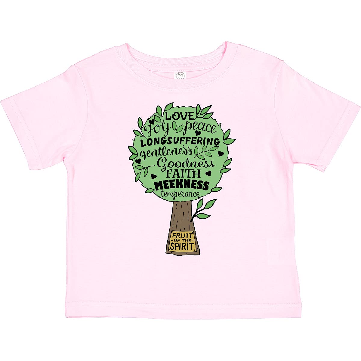Fruit of The Spirit Bible Quote Toddler T-Shirt - Christian Kids Apparel for Church, Sunday School & Family Gatherings
