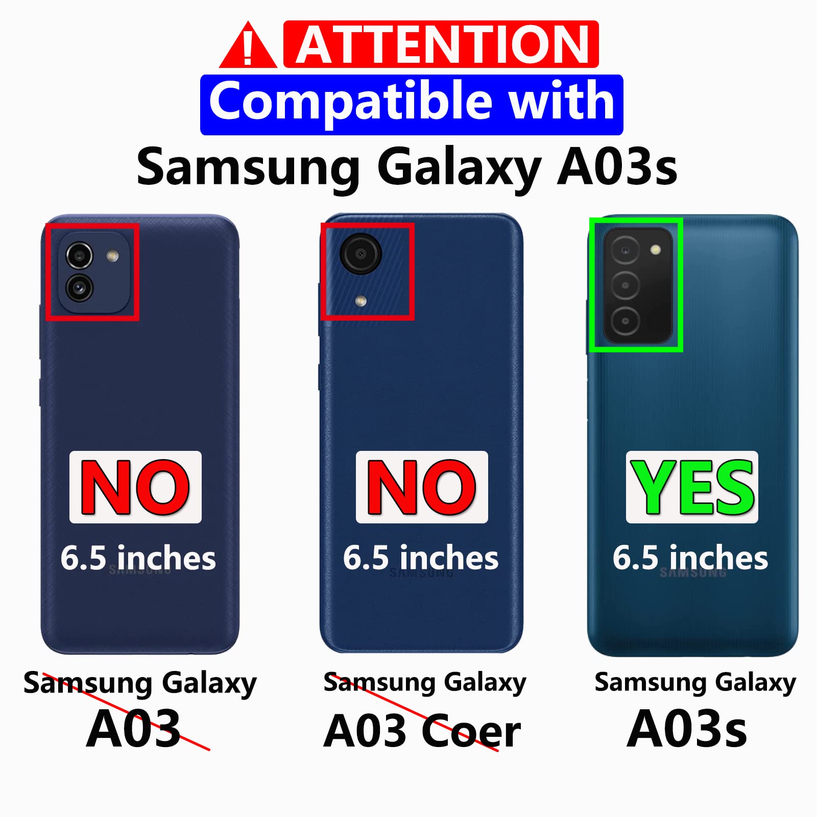 **Military-Grade Shockproof Case for Samsung Galaxy A03S with Screen Protector | Heavy-Duty Rugged Protective Cover | Drop Tested & Durable | Purple – Perfect for Outdoor, Work & Everyday Use**