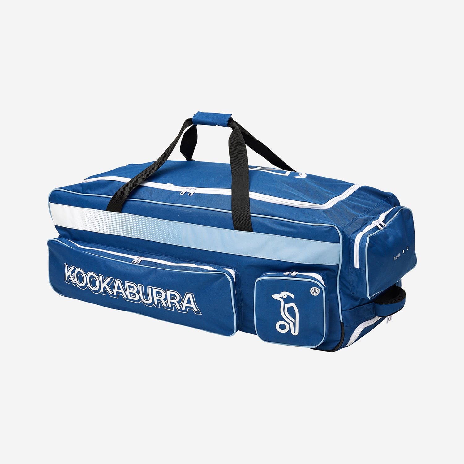 Kookaburra Pro 2.0 Wheelie Cricket Bag - Premium Rolling Cricket Equipment Bag for Training & Matches - Perfect for Cricket Players, Coaches & Teams
