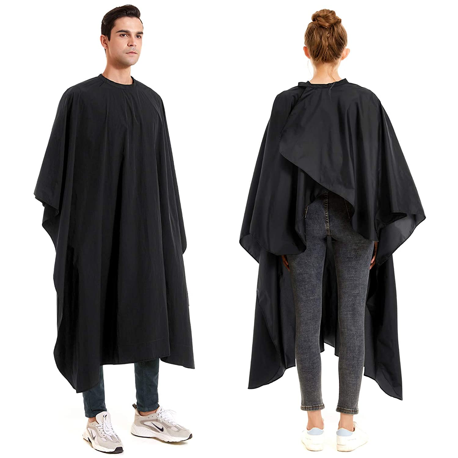 Professional Waterproof Salon Hair Cutting Cape - Barber Hairdressing Apron for Men, Women & Kids (Pack of 1) | Perfect for Home Haircuts, Salon Services & Styling Sessions