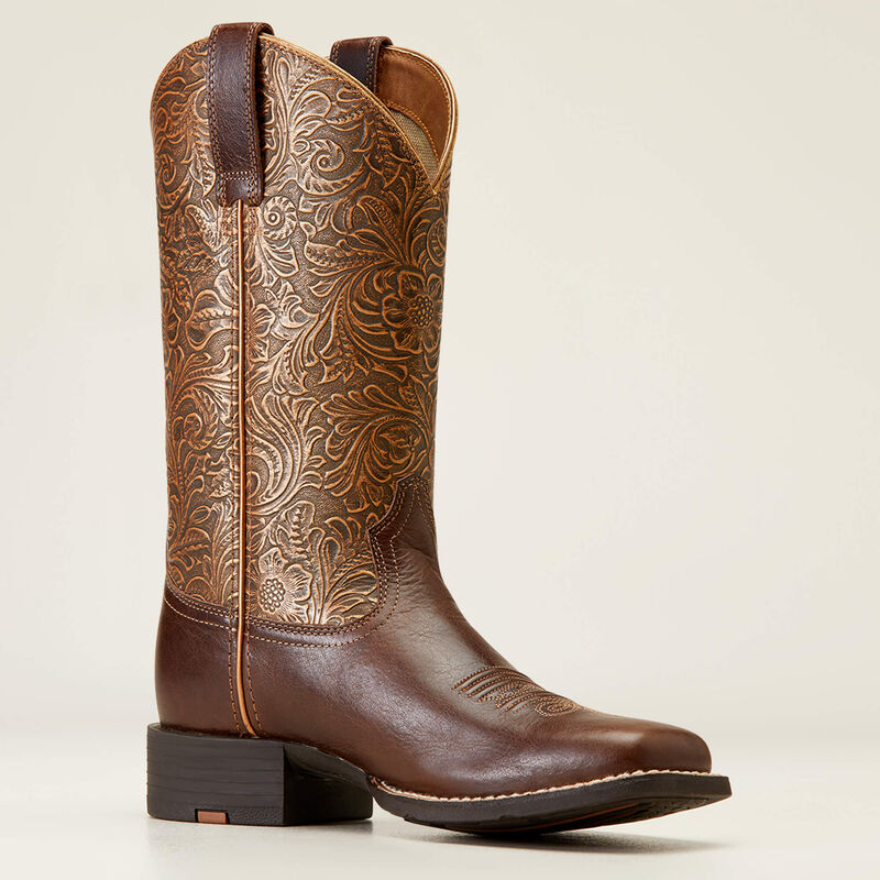 Best Round Up Wide Square Toe Western Boots for Men & Women – Comfortable Cowboy Boots for Riding, Dancing & Country Fashion