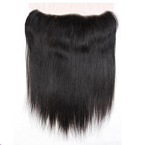Premium 8A Grade Brazilian Virgin Hair Straight Weave Bundles (10 Inches) with Lace Frontal - Natural Color (Pack of 4) for Stunning Sew-In, Glueless Wigs & Everyday Hairstyles