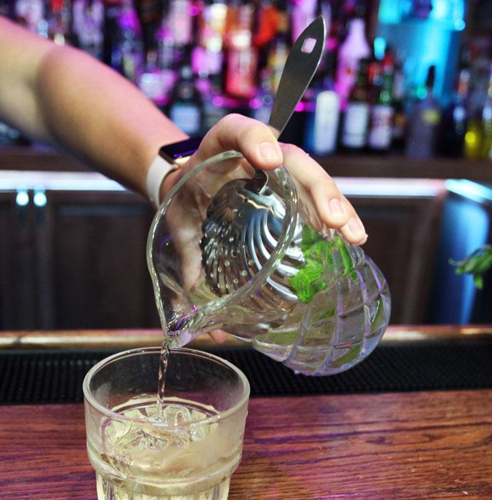 BarConic® Premium Stainless Steel Cocktail Julep Strainer - Perfect for Mint Juleps, Mojitos & Classic Cocktail Making at Home Bars