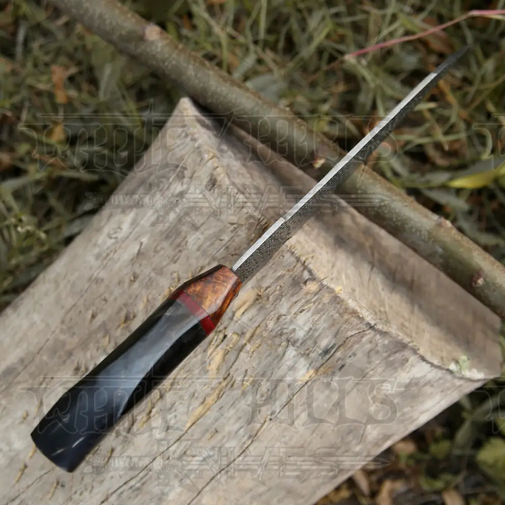 Handmade Damascus Steel Chef Knife - 13