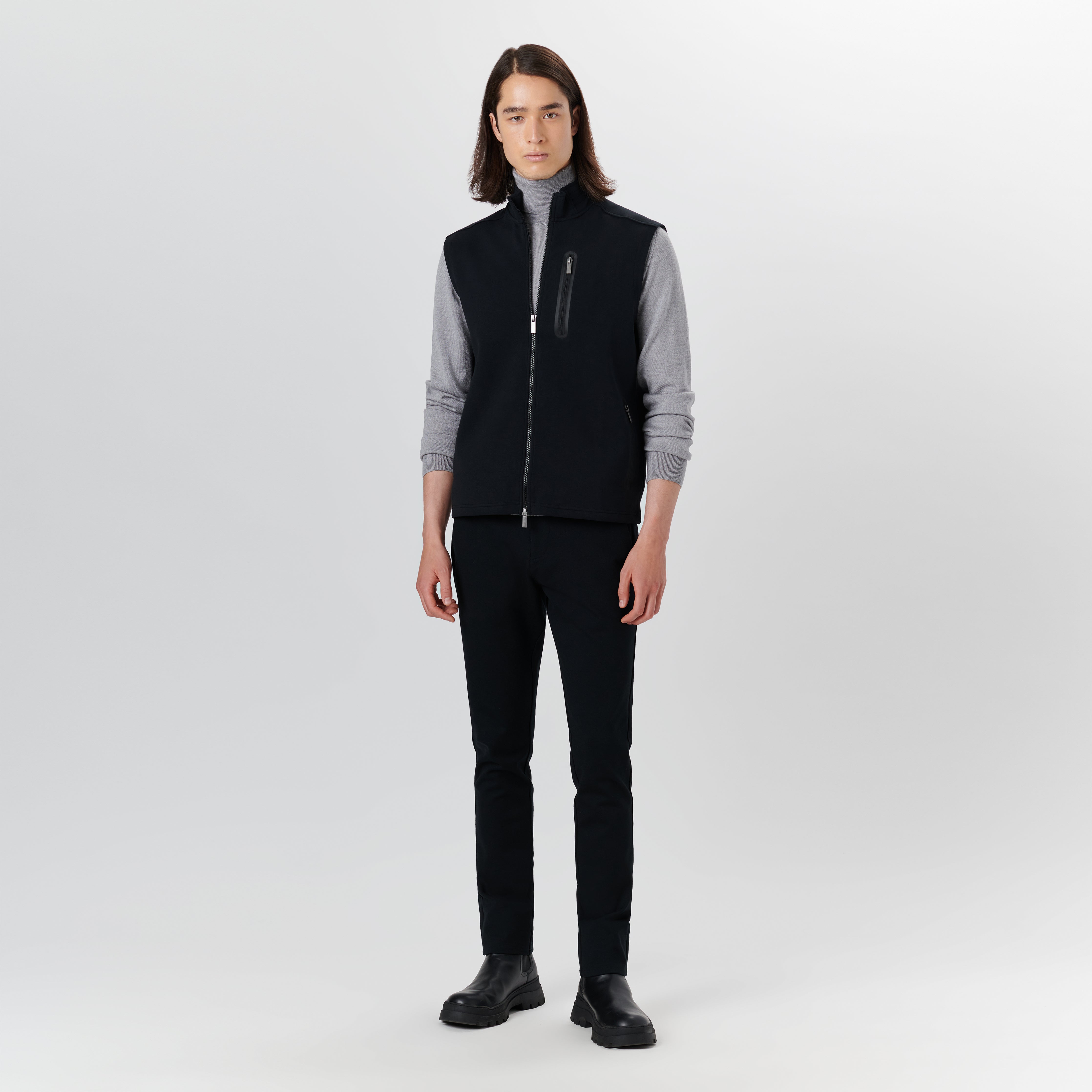 Full Zip Vest Caviar - Stylish & Comfortable Winter Layering Piece for Men & Women | Perfect for Outdoor Activities, Casual Wear & Cold Weather Fashion