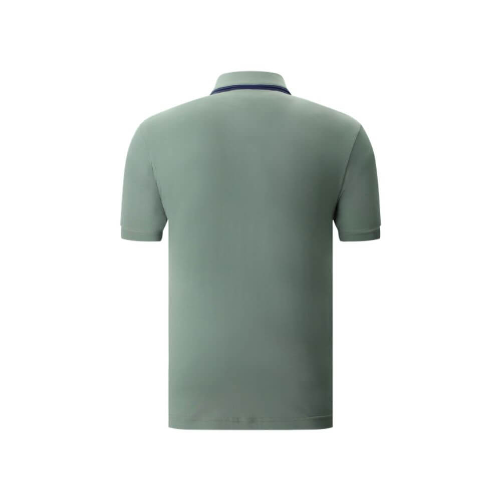 ALBEO Men's Slim Fit Polo Shirt - Breathable Cotton, Moisture Wicking, Comfortable Casual Wear for Golf, Office & Everyday Outfits - Final Sale