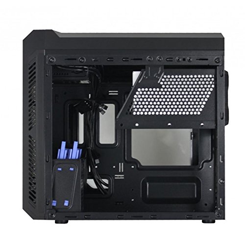 Antec P50 Mid-Tower PC Case - Silent Computer Case with Tempered Glass Window, 240mm Water Cooling Support, USB 3.0 Ports & Pre-Installed Fans | Perfect for Micro ATX & Mini-ITX Gaming PC Builds, Home Office & Streaming Setup