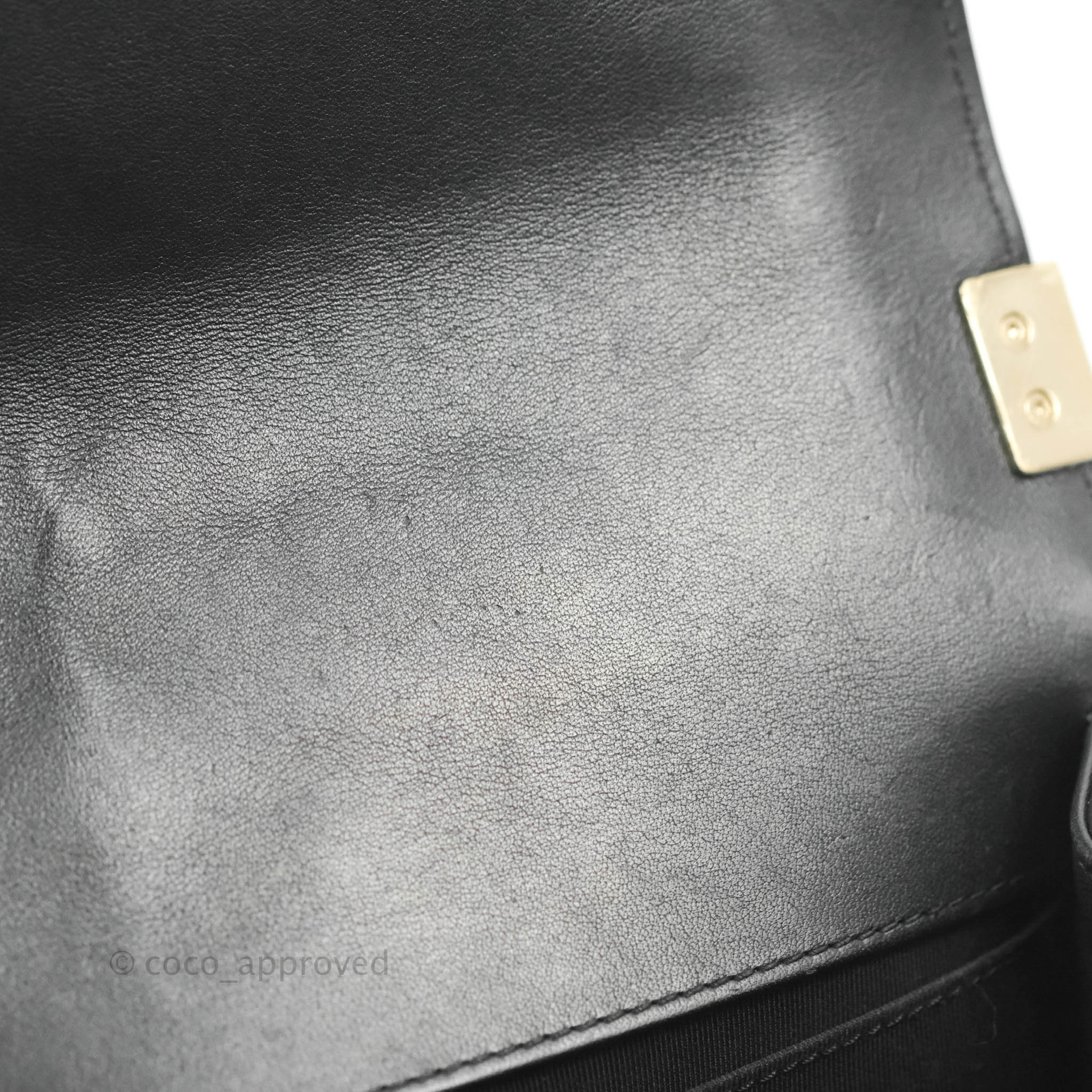 Chanel Chevron Medium Boy Bag in Black Calfskin with Gold Hardware - Luxury Handbag for Women, Perfect for Evening Events & Special Occasions
