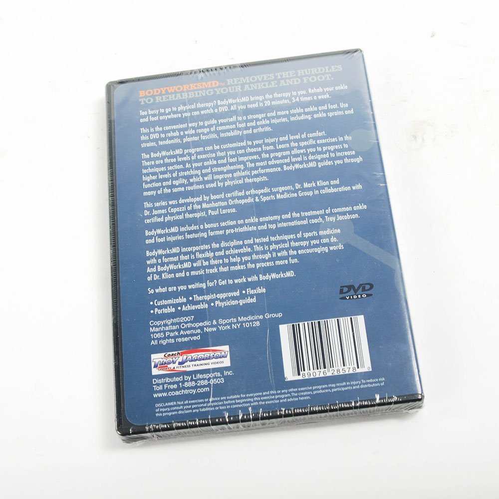 Spinervals Body Works MD 4.0 Ankle Strengthening & Rehabilitation Workout DVD - Improve Mobility for Athletes & Injury Recovery