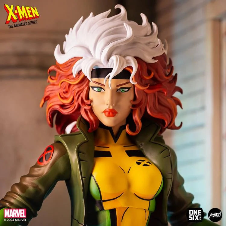 X-Men: The Animated Series Rogue 1/6 Scale Collectible Action Figure - Perfect for Marvel Fans, Display & Comic Book Collections