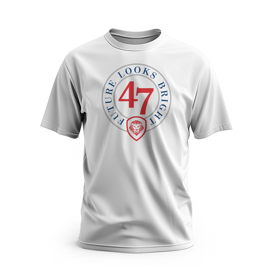 Future Looks Bright White Inauguration Short Sleeve T-Shirt | Political Statement Tee for Campaigns, Rallies & Protests | Comfortable Cotton Unisex Top