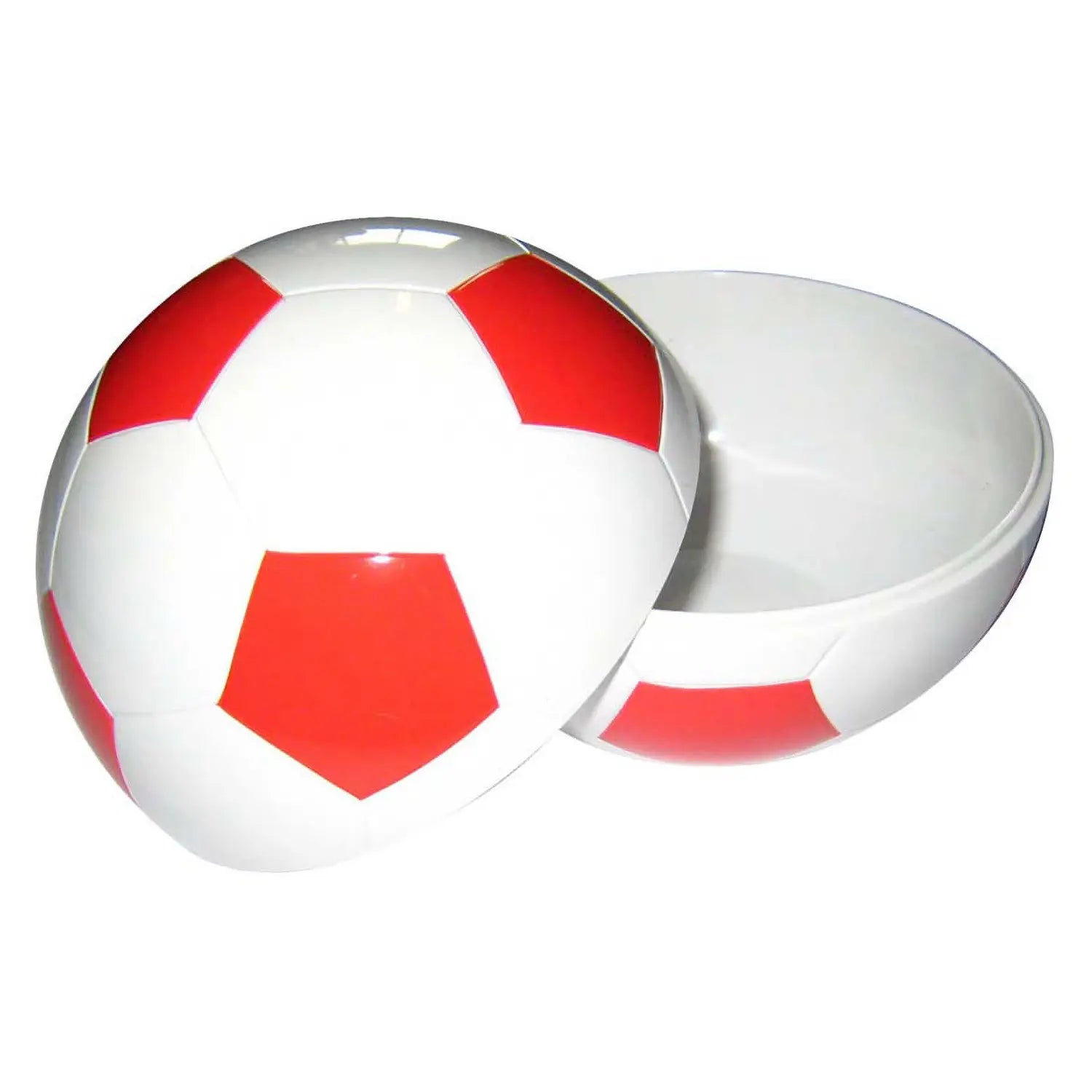 EBM ABS Resin Kids Soccer Ball Plate - Durable & Safe Plastic Dinnerware for Children's Meals, Parties & Outdoor Picnics