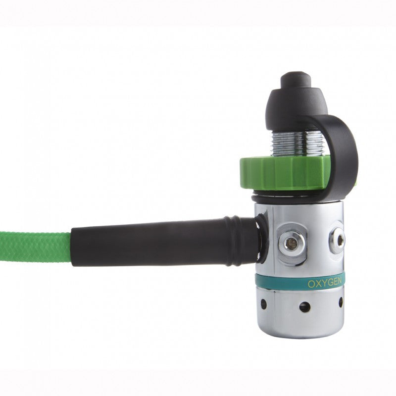 Hollis O2 Clean 150LX + H02 DIN Regulator - Professional Scuba Diving Oxygen Regulator for Deep Sea Diving & Technical Diving - Perfect for Underwater Exploration & Dive Training