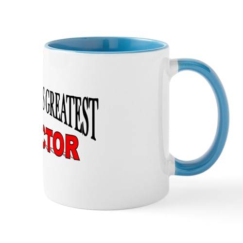 White/Blue Inside - The World's Greatest Director Mug