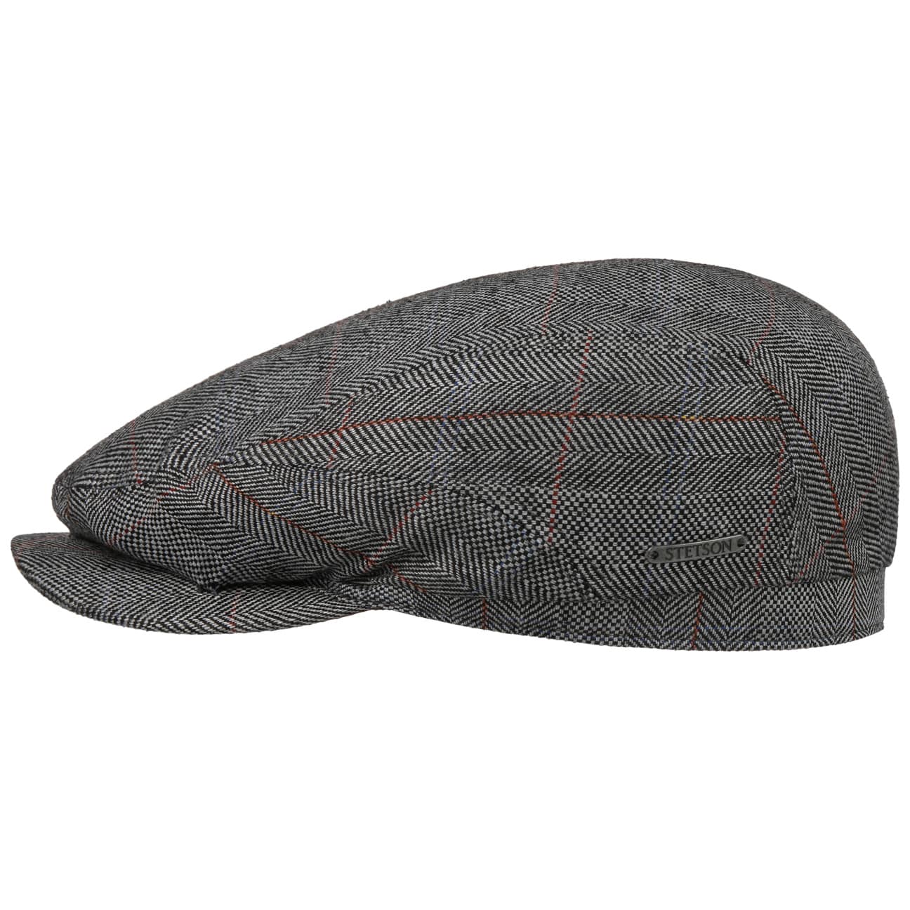 Stetson Pascoli Driver Flat Cap for Men - Classic Wool Ivy Hat for Casual & Outdoor Wear - Perfect for Driving, Golf, and Everyday Style