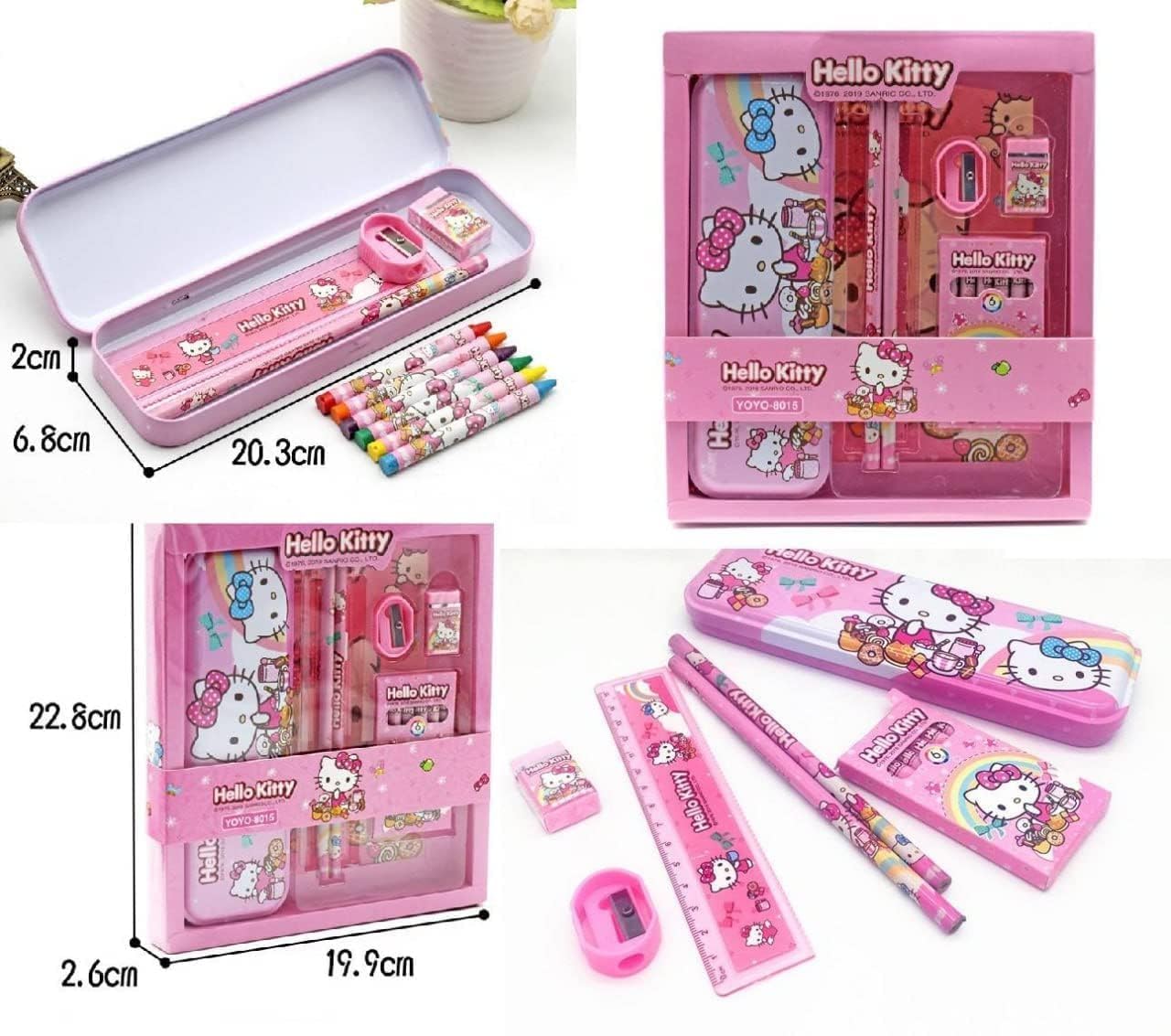 PRIMEFAIR 7-in-1 Stationery Gift Set for Kids - Colorful School Supplies Combo for Boys & Girls | Perfect for Birthdays, Classroom Rewards & Back-to-School Essentials