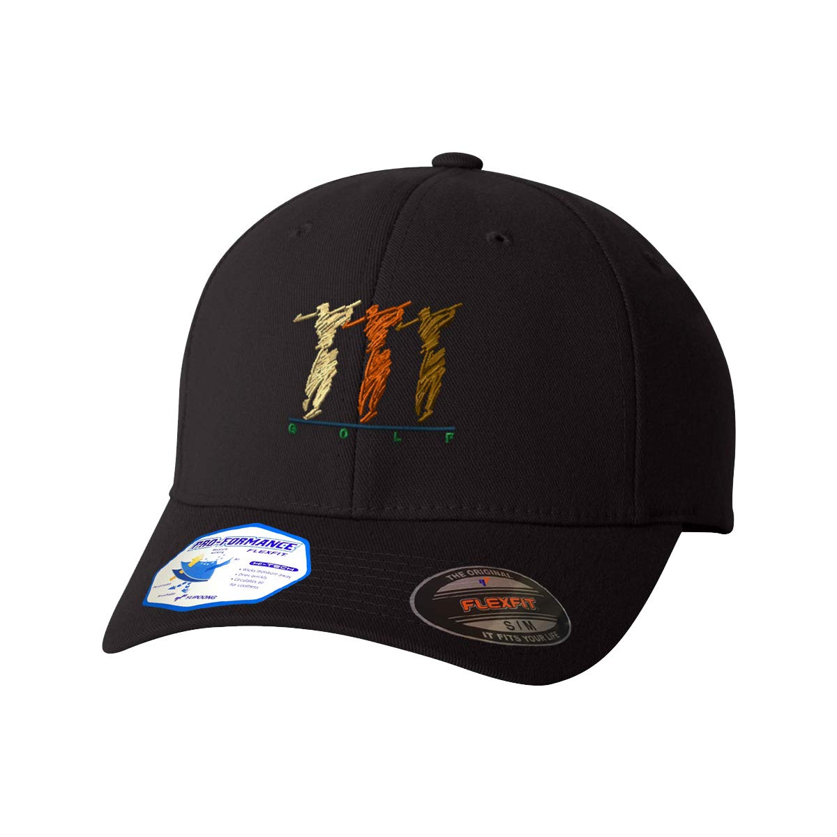 Custom Embroidered Flexfit Baseball Caps for Men & Women - Adjustable Golf & Dad Hats for Outdoor Sports, Casual Wear & Gifts