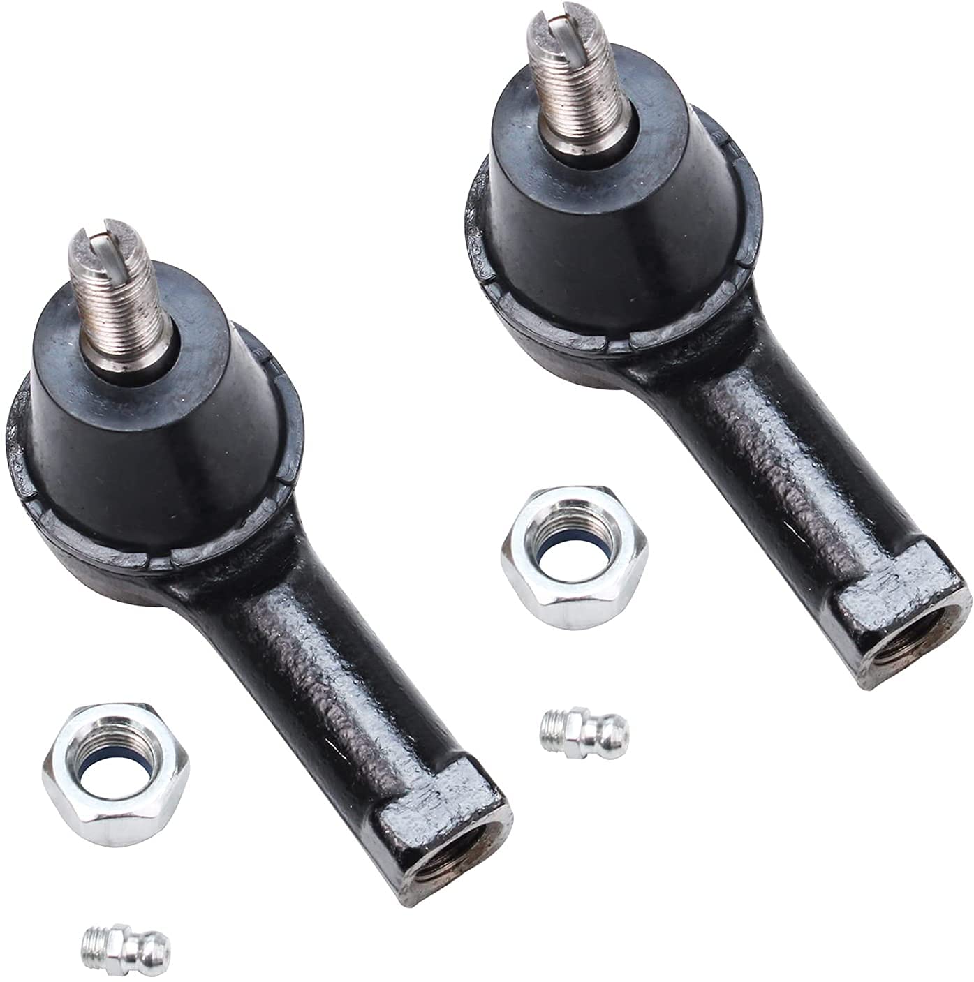 Detroit Axle - Front Rack & Pinion Kit for 2001-2006 Hyundai Elantra & 2003-2008 Tiburon | Power Steering Rack with Outer Tie Rod Ends Replacement | Perfect for DIY Car Repairs & Smooth Steering Performance