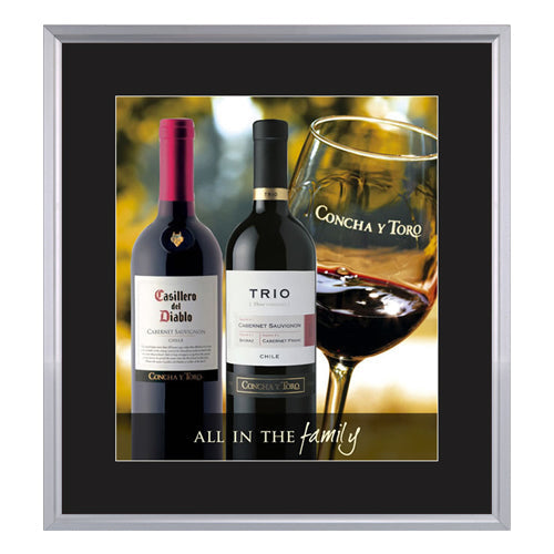 Premium Beveled Slide-In Picture Frames 24x36 for Posters & Artwork | 3-Wide Matboard Display | Perfect for Home Decor, Gallery Walls & Office Presentations