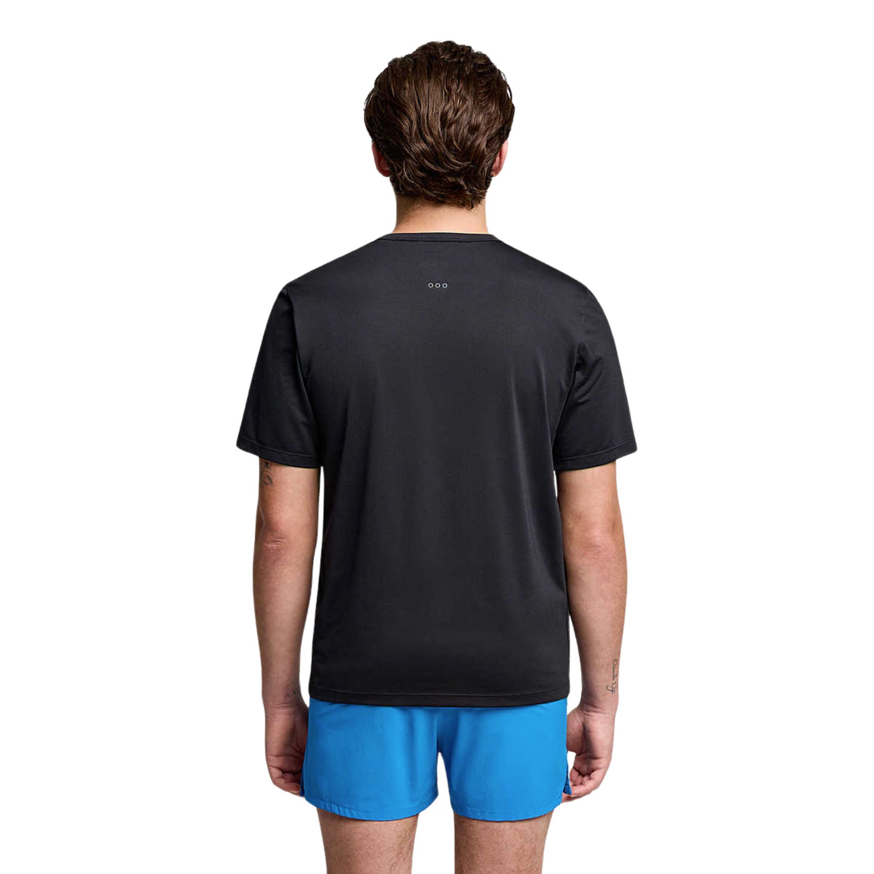 **Men's Saucony Stopwatch Performance Short Sleeve T-Shirt - Running, Gym & Casual Wear**
