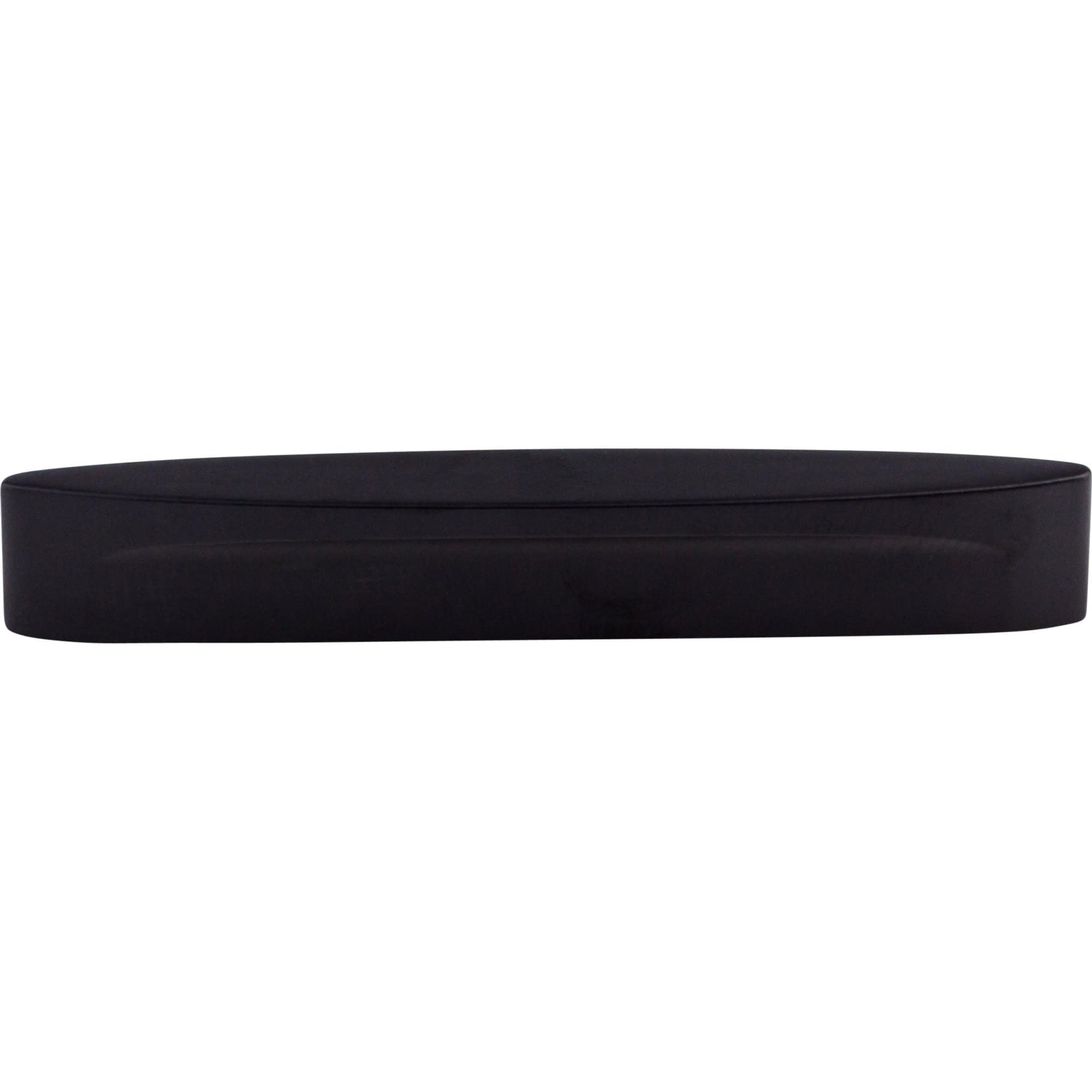 Top Knobs TK75BLK Oval Slot Cabinet Knob - Black Matte Finish for Kitchen Cabinets, Dressers & Furniture Hardware Upgrade