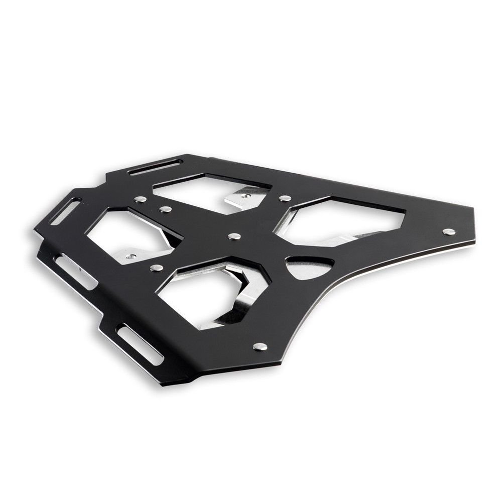Ducati Multistrada Rear Aluminum Luggage Rack 96780612B - Heavy-Duty Motorcycle Cargo Carrier for Adventure Touring & Commuting