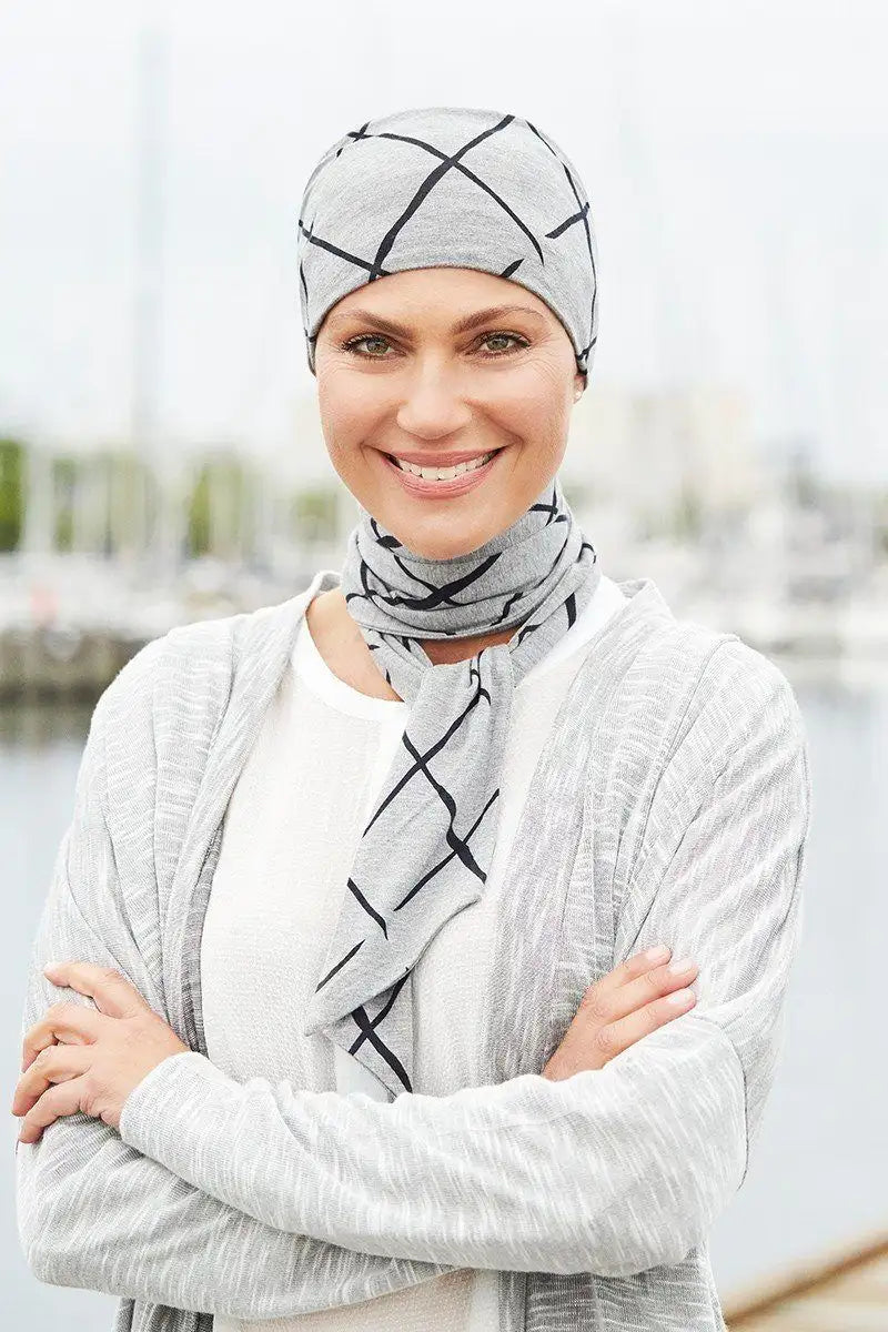 Stylish Reversible Bamboo Head Scarf - Soft & Breathable Hair Wrap for Women - Perfect for Yoga, Beach, Travel & Everyday Fashion Accessory