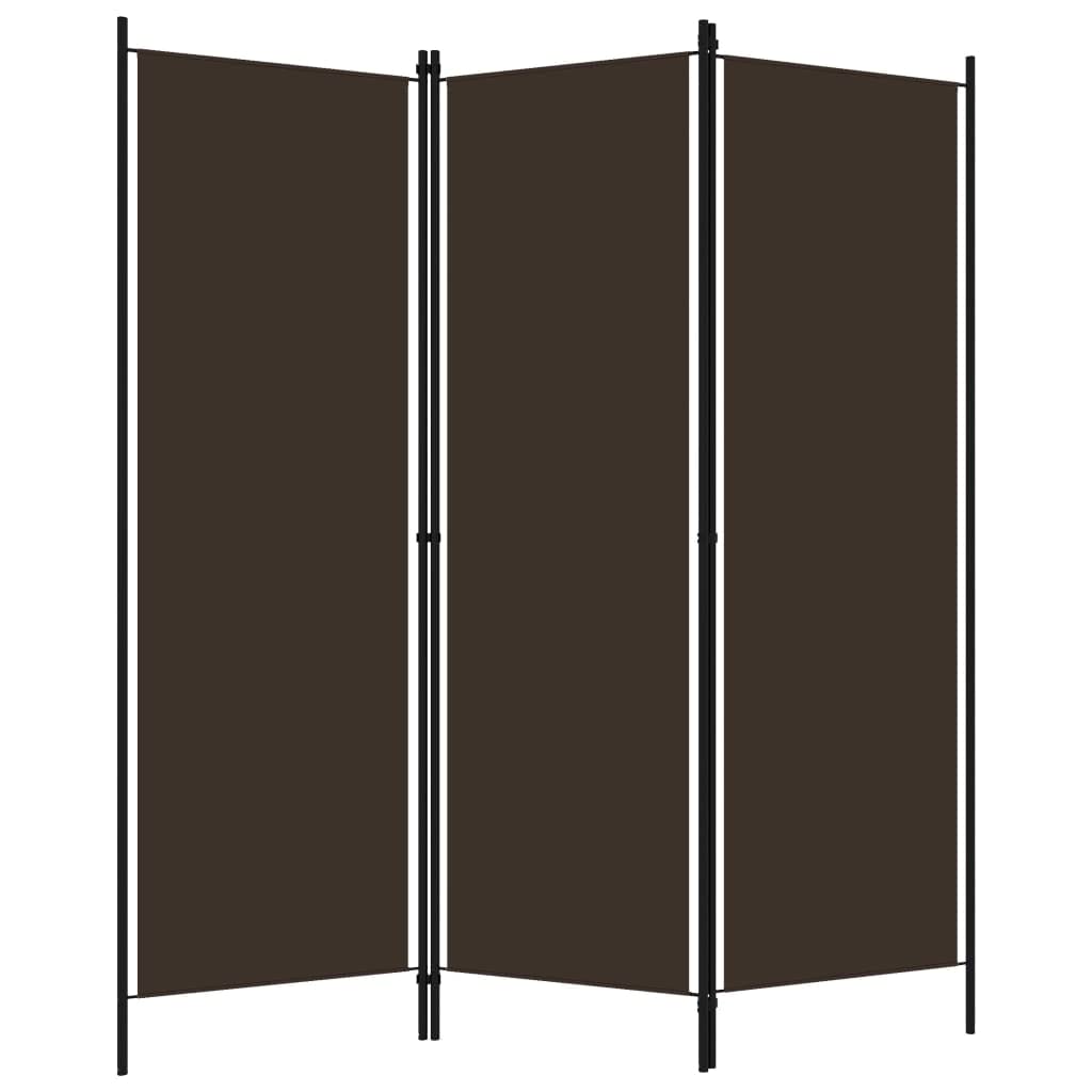 3-Panel Folding Room Divider Privacy Screen - 59.1