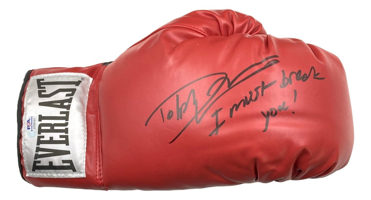 Dolph Lundgren Signed Everlast Boxing Gloves - 